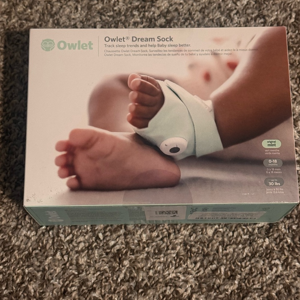 Owlet Dream Sock in Mint